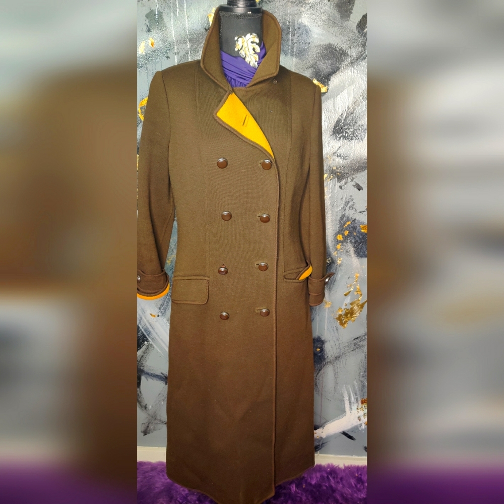 100% Virgin wool Bleyle Dress Coat.